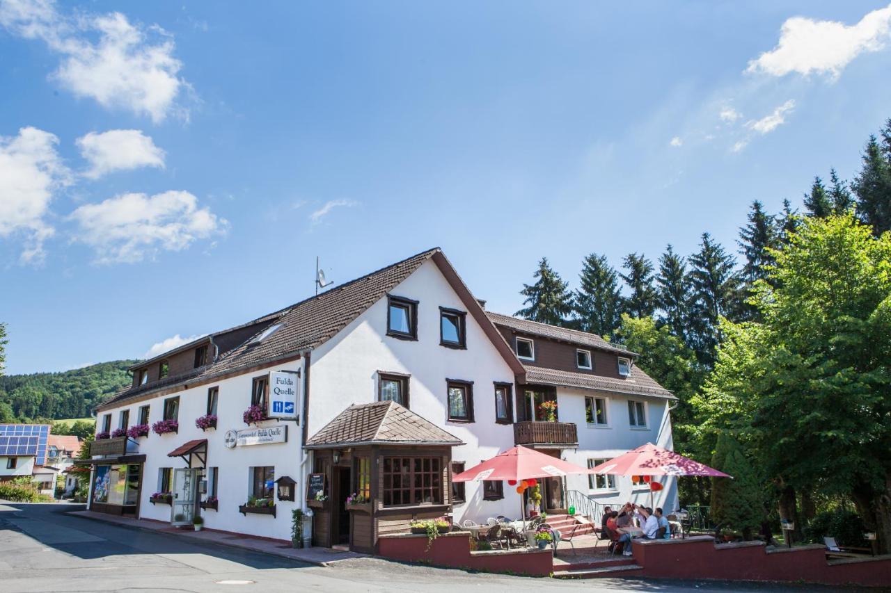 Hotel Berghof Wasserkuppe & Gaestehaus Fuldaquelle Gersfeld Esterno foto